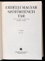 Erdélyi Magyar Szótörténeti Tár I-IV.+IV. kötet. Szerk.: Szabó T. Attila. Bukarest, 1975-1984, Krite...