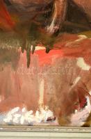 Szigli László (1946-2014): Orgia. Olaj, vászon, jelzett, keretben, 80×100 cm