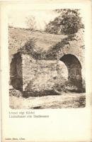 Lőcse, Levoca; régi körfal. Latzin János kiadása / alte Stadtmauer / old city walls (EK)