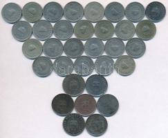 1894-1909. 10f Ni (17x) + 1915-1916 10f Al (8x) + 1920. 10f Fe + 1916-1918. 20f fe (7x) T:2-3