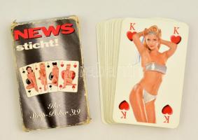 Erotikus kártya eredeti dobozában, 24 lap
