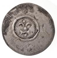 1162-1172. Denár Ag "III. István" (0,2g) T:1- / 
Hungary 1162-1172. Denar Ag "Stephe...