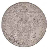 Ausztria 1827A Tallér Ag "Ferenc" (28,1g/0.833) T:1- kis patina / Austria 1827A Thaler Ag ...