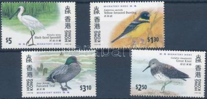 Hongkong international stamp exhibition  set, HONG KONG nemzetközi bélyegkiállítás, vándormadarak sor