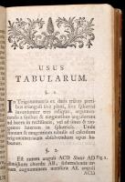 Christian L. B. de Wolf: Tabulae sinuum atque tangentium tam naturalium, quam artificalium una cum l...