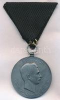 1918. "Sebesültek Érme" cink kitüntetés modern fekete mellszalaggal, peremen "MM? 191...