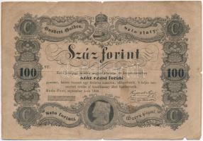 1848. 100Ft Kossuth bankó T:III- Hungary 1848. 100Ft Kossuth banknote C:VG Adamo G114