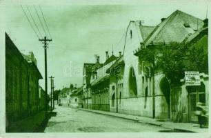 Losonc, Lucenec; utcakép, Alexander Schwarcz üzlete. Marcel Filó kiadása / street view, shops + 1938 Losonc visszatért So. Stpl. (EK)