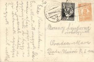 1925 Déva, látkép / panorama view. photo (EK)