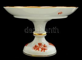 Herendi  Viktória Fortuna Rust mintás gyümölcs készlet, kézzel festett, jelzett, hibátlan, m:15 cm, ...