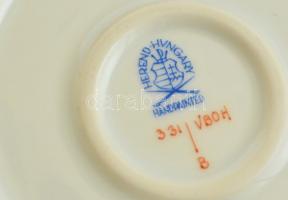 Herendi  Viktória Fortuna Rust mintás gyümölcs készlet, kézzel festett, jelzett, hibátlan, m:15 cm, ...