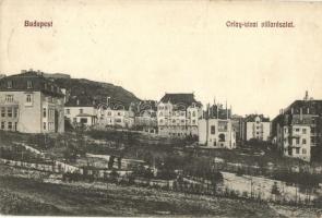 1913 Budapest XI. Gellért-hegy, Orlay utcai villatelep. Németh József kiadása