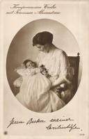 23 db RÉGI képeslap a királyi családról; IV. Károly, Zita, Ferenc József és Ottó / 23 pre-1945 motiv...