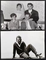 cca 1910-1960 Vegyes fotó tétel: családi fotók, városképek, stb., összese kb. 65 db, 9×14 cm