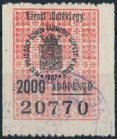 1946 Újpest városi illetékbélyegek 70 sz. (3.000)