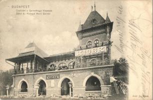 Budapest I. Gellérthegyi Kioszk (kis felületi sérülés / small surface damage)