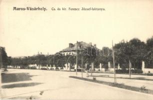 Marosvásárhely, Targu Mures; Cs. és kir. Ferenc József laktanya. Révész Béla kiadása / K.u.K. military barracks (EK)