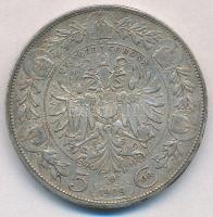 Ausztria 1909. 5K Ag "Ferenc József" T:2,2-
Austria 1909. 5 Corona Ag "Franz Joseph&...