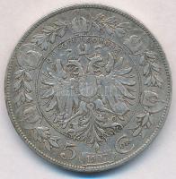 Ausztria 1907. 5K Ag "Ferenc József" T:2-
Austria 1907. 5 Corona Ag "Franz Joseph&qu...