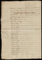 1807 Napóleon oklevele Ponte dell'Olio Keresztelő Szent János-konfraternitásának ügyében, közje...