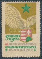 1914 Magyarországi Eszperantó Kongresszus , Szeged levélzáró