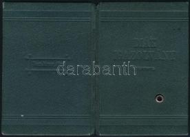 1936 A pécsi Magyar Kir. Erzsébet Tudományegyetem fényképes diákigazolványa