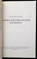A Művészettörténet sorozat 6 füzete (görög, római, honfoglalás kori magyar, bizánci, románkor), papí...