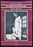 1988 Az érzékek birodalma, filmplakát, 84×59 cm