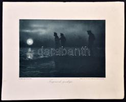 Vegyes papírrégiség tétel, 2 db: 
Temesváry Emil: Tengerészek éjszakája, az Érdekes Újság háborús a...