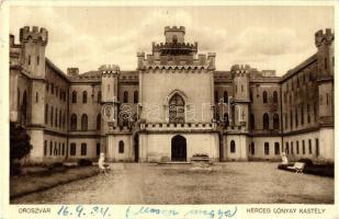Oroszvár, Rusovce; Herceg Lónyay kastély / castle / Schloss