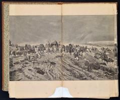 1895 A magyarok bejövetele. Feszty Árpád körképe fametszetben.. Feszty Árpád festménye után metszett...