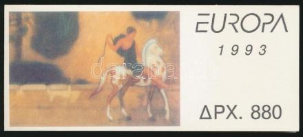 Europa CEPT, Contemporary art stamp-booklet Europa CEPT, Kortárs művészet bélyegfüzet