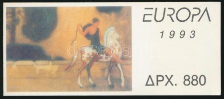 Europa CEPT stamp-booklet Europa CEPT, Kortárs művészet bélyegfüzet