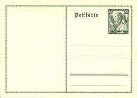 4 db RÉGI használatlan német nemzetszocialista (náci) díjjegyes levelezőlap / 4 pre-1945 unused Germ...