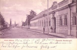 Munkács, Mukacheve, Mukacevo; Közös laktanya. Pannonia könyvnyomda kiadása / K.u.K. military barracks