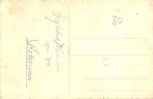 Abbazia, Reichsstraße, Bazar Mandria, Apotheke / utcakép, villamos, gyógyszertár, üzlet, Villa Schan...