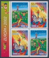 Europa CEPT: Cirkusz bélyegfüzetlap, Europa CEPT: Circus stamp-booklet sheet