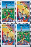 Europa CEPT: Cirkusz bélyegfüzetlap, Europa CEPT Circus stamp-booklet sheet