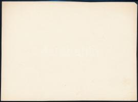 cca 1933 Kinszki Imre (1901-1945) hagyatékából, jelzés nélküli vintage fotóművészeti alkotás, 13x17,...