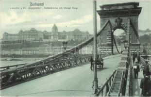 Budapest, Lánchíd és királyi palota