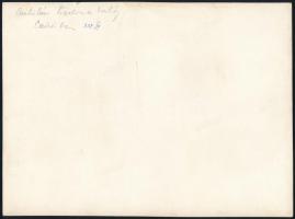 1937 Egyiptom, 2 db vintage fotó, feliratozva, 18x24 cm / Egypt, 2 vintage photos, 18x24 cm