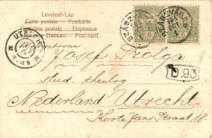 Sátoros cigányok / Gypsy camp with tents, folklore / Zigeunerlager (EK)