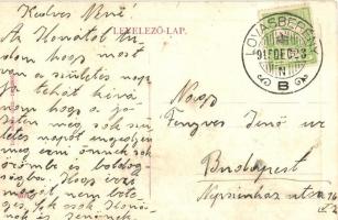 Lovasberény, Római katolikus templom és iskola. W. L. 6371. (?)