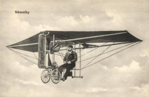 Némethy Emil repülőgépe / Flugrad / airplane