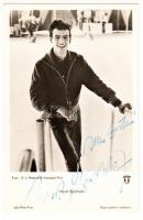 Horst Buchholz (1933-2003) német színész dedikált fotója / autograph signature of Horst Buchholz German actor