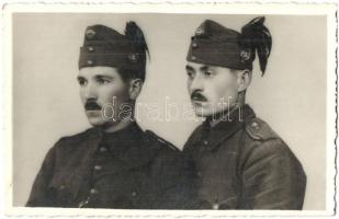 ~1938 Kassa, Kosice; Magyar királyi honvéd 58. határvadász zászlóalj katonái / Hungarian 58th border guard battalion, Barun photo