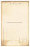 1926 Bonelli (szül. Kövesdy) Elza, fotólap, feliratozva, 14×9 cm