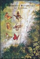 Pillangó kisívsor  + blokksor Butterfly minisheet set + block set