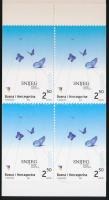 2003 Europa CEPT: Plakátművészet bélyegfüzet Mi 301 Dl/Dr/El/Er