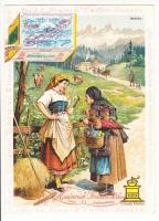 4 db kávés reklámlap